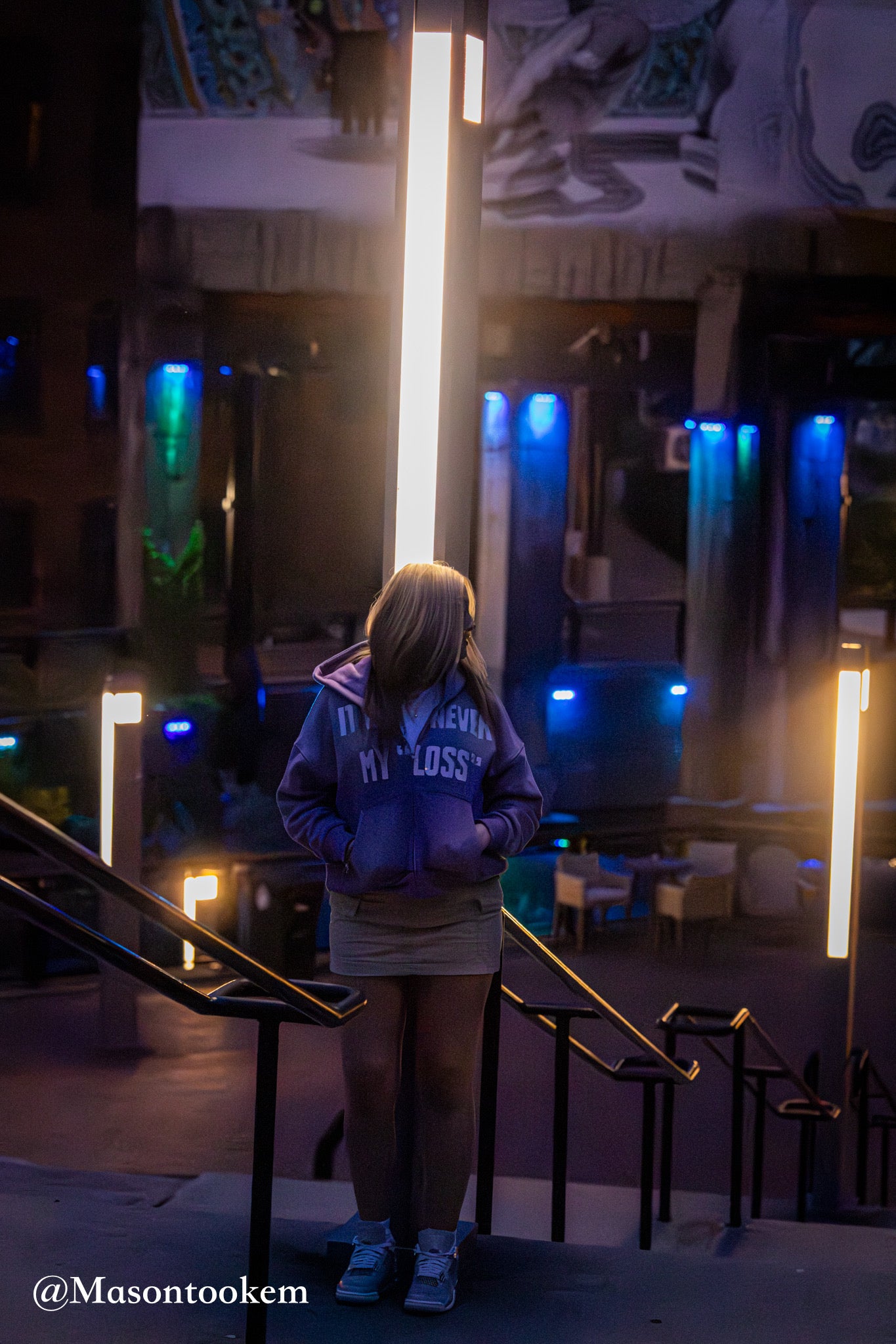 IT WAS NEVER MY "LOSS" ZIP-UP