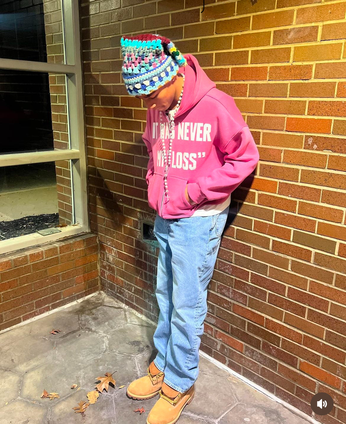 IT WAS NEVER MY "LOSS" ZIP-UP